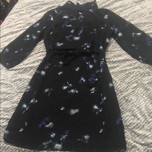 Long sleeve mini dress